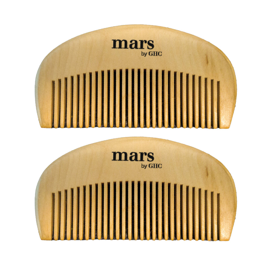 Wooden Beard Comb | Made With Neem Wood | Better Beard Shape | Pocket Size | Dandruff control Itch free beard