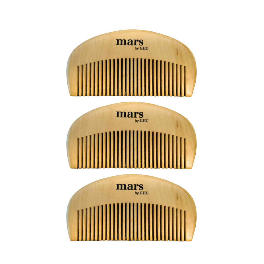 Wooden Beard Comb | Made With Neem Wood | Better Beard Shape | Pocket Size | Dandruff control Itch free beard