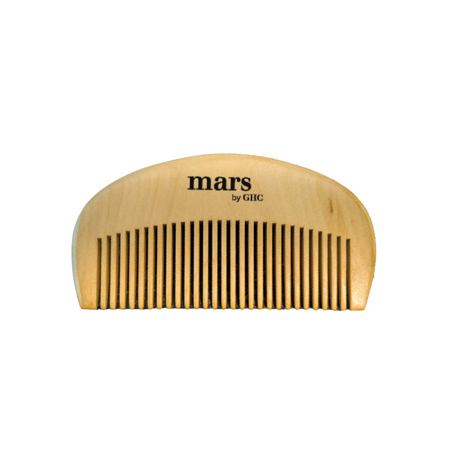 Wooden Beard Comb | Made With Neem Wood | Better Beard Shape | Pocket Size | Dandruff control Itch free beard