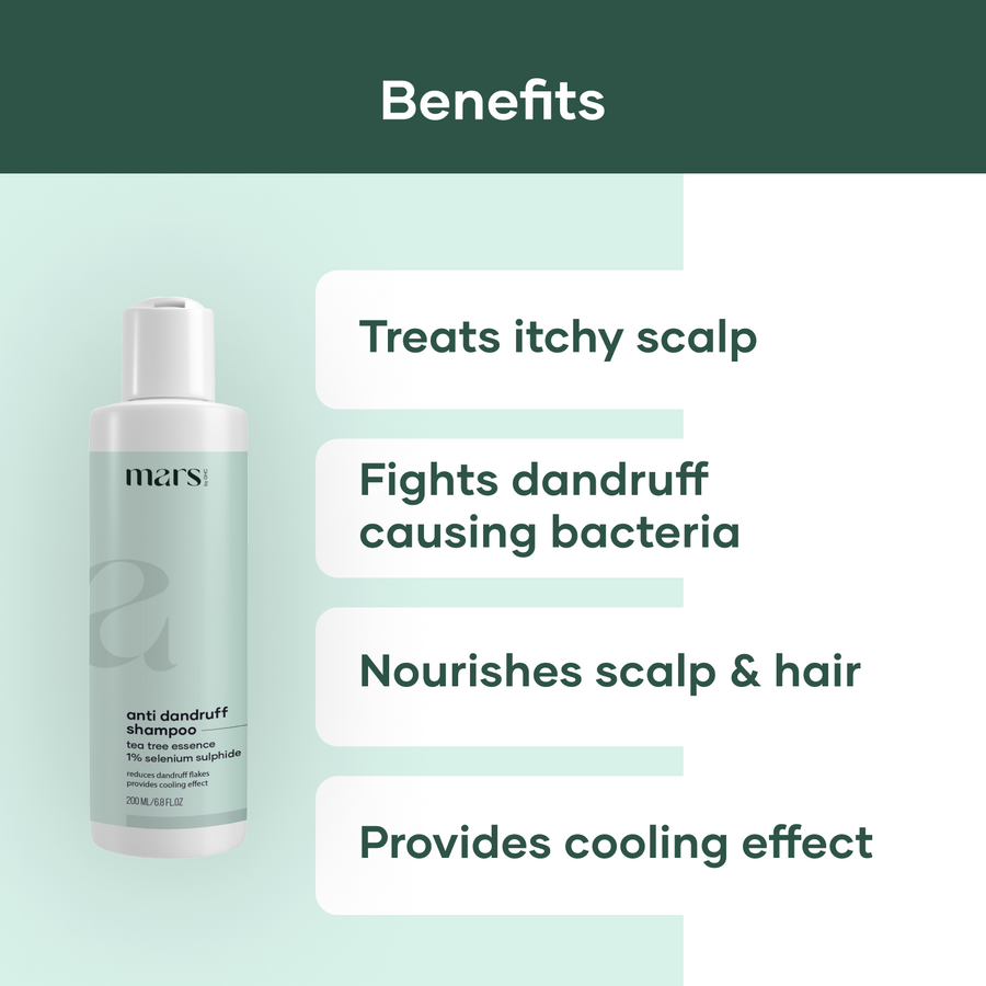 Mars Anti-Dandruff Shampoo With Aloe Vera & Menthol