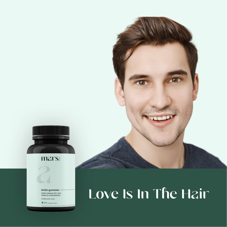 Biotin Gummies for Hair with Zinc - (30 N)