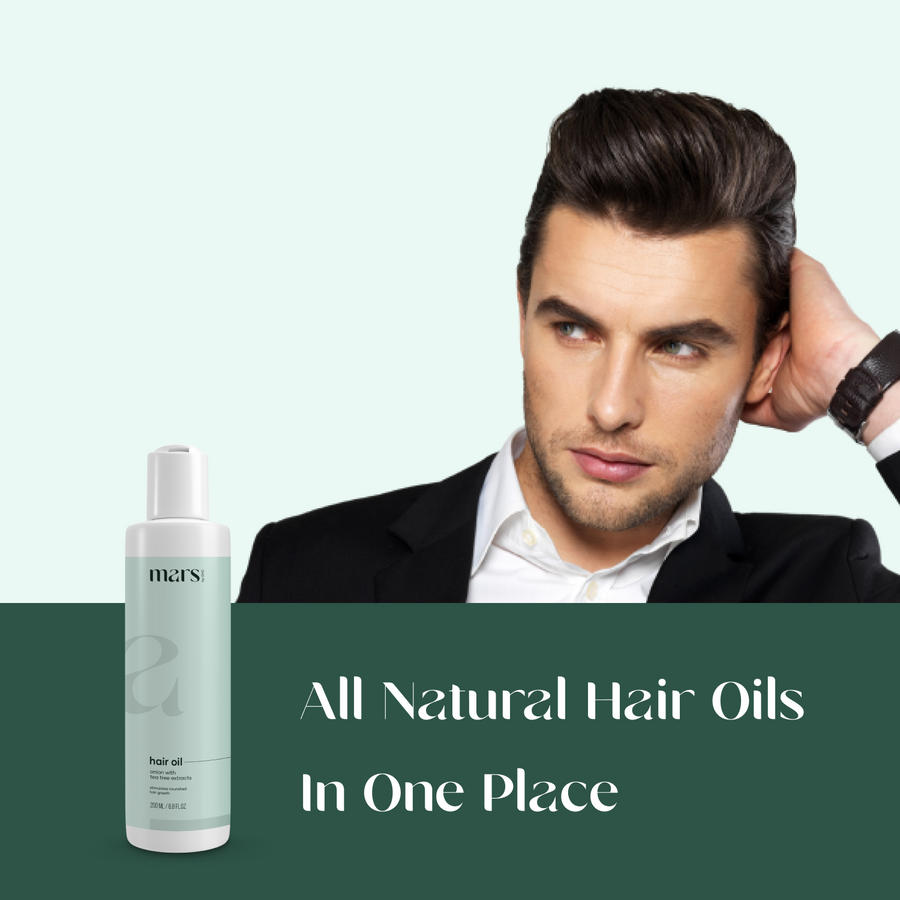 Onion Hair Oil for Long, Healthy & Strong Hair (1 Month Pack)